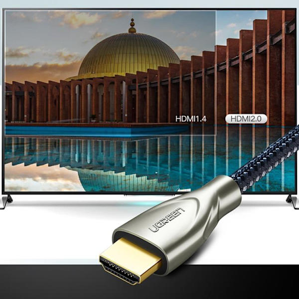 Ugreen HDMI 2.0 4K Kabel 1m - Grå