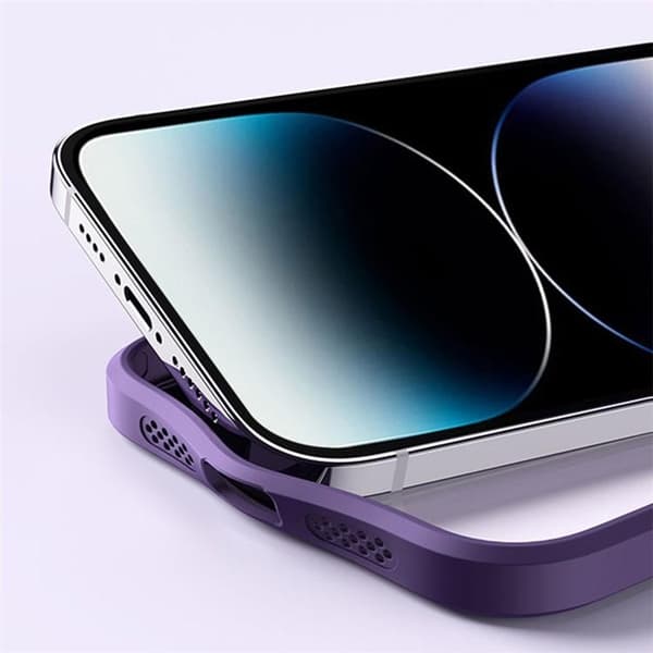 Mobilskal till iPhone 15 Pro Max Magsafe Kickstand - Svart Svart