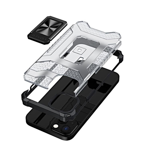 Crystal Ring Kickstand Skal iPhone 12 mini - Svart Svart
