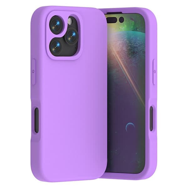 Mobilskal till iPhone 16 Pro Shockproof EVA - Lila Lila