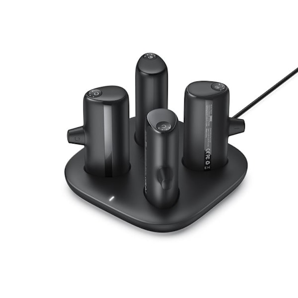 VEGER Powerbank 4 x 5000 mAh Pogo set - Svart