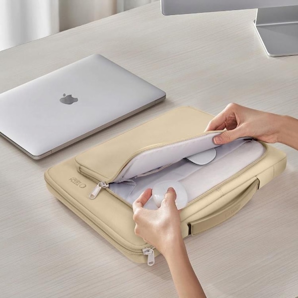 Tech-Protect Datorfodral 13"-14" Basic - Desert Beige Beige