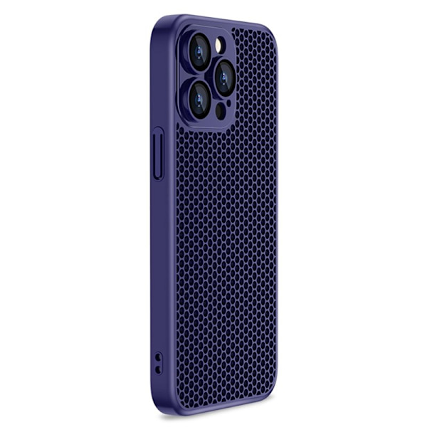 X-LEVEL Mobilskal till iPhone 13 Pro Max Hård PC Linsskydd Blå