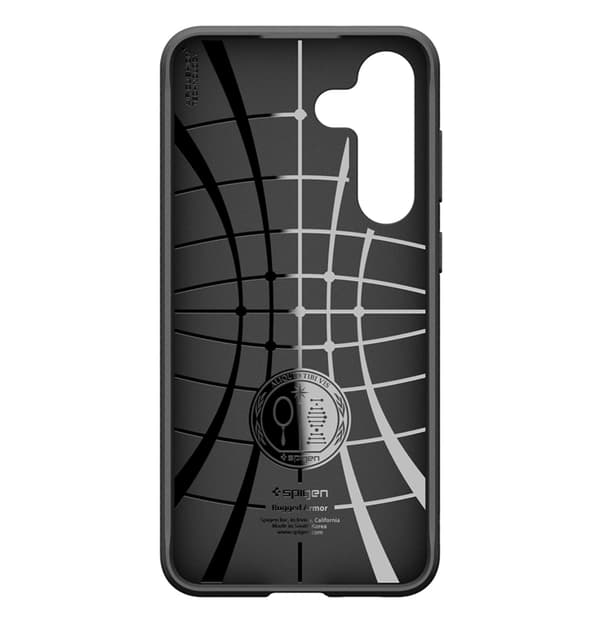 Spigen telefontaske til Galaxy S25 FE Rugged Armor - Mat Sort Svart