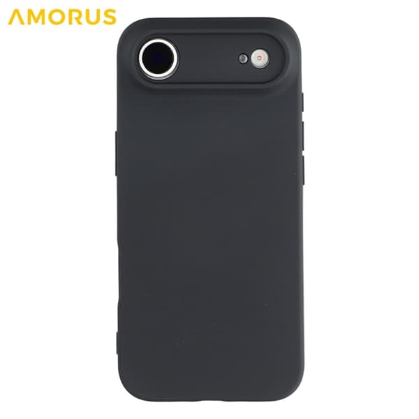 AMORUS Mobilskal till iPhone Air Precise Cutouts TPU Fiber - Svart Svart
