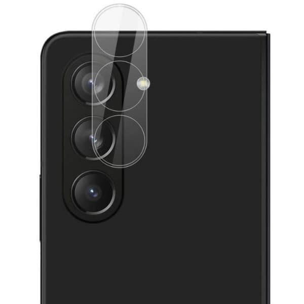 [1-PACK] Galaxy Z Flold 5 Kameralinsskydd i Härdat glas - Clear Transparent