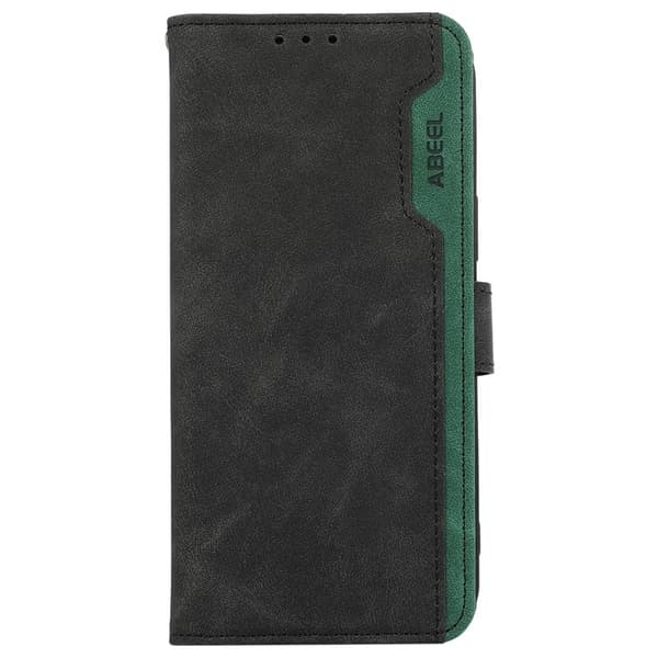 ABEEL Samsung Galaxy S25 Ultra Plånboksfodral Splicing Konstläder Svart