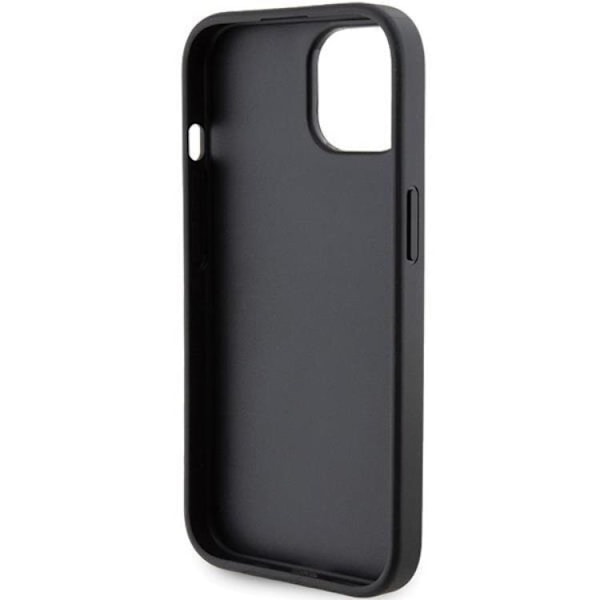 Karl Lagerfeld iPhone 15/14 Plus Mobilskal Gripstand Pins Svart