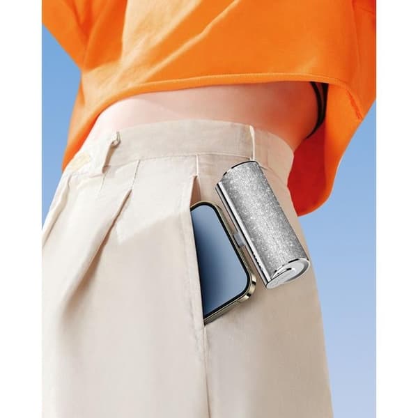 VEGER Powerbank 5000 mAh Type C PD QC 3.0 2.4A 12W - Silver Silver