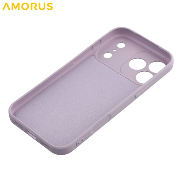 AMORUS Mobilskal till iPhone 17 Pro Max Precise Cutouts - Lila Lila