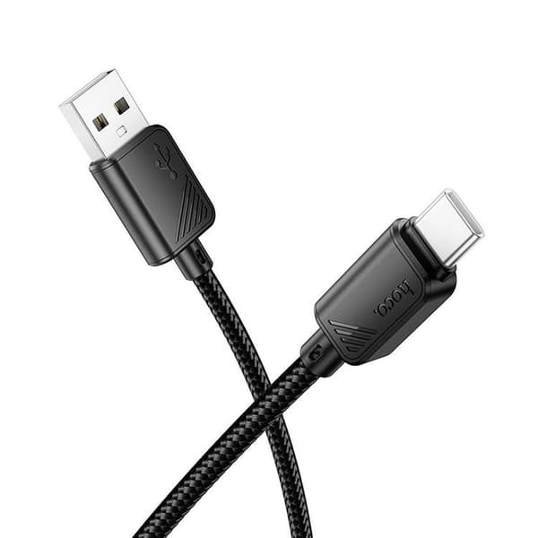 HOCO USB-A till USB-C Kabel 3A 1m X113 - Svart Svart