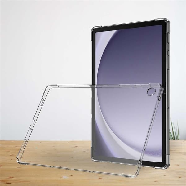 Mobilskal till Galaxy Tab A11 Plus TPU Drop-Resistant med Härdat Glas - Clear Transparent