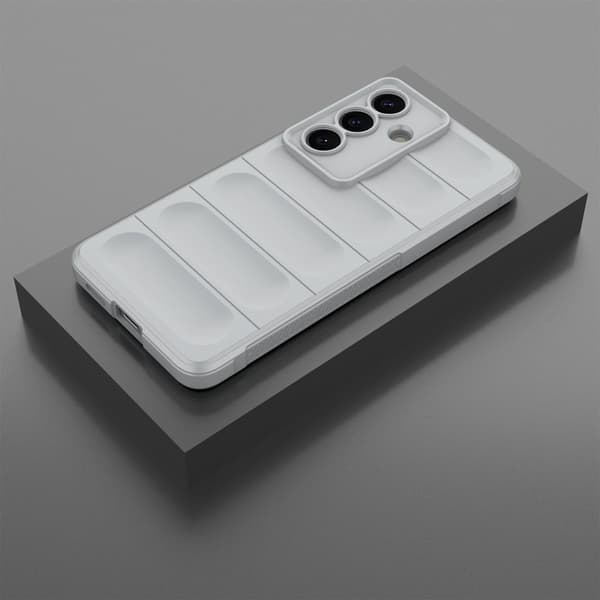 Mobilskal till Samsung Galaxy S26 Plus Anti-Drop Mjuk TPU Robust - Ljusgrå