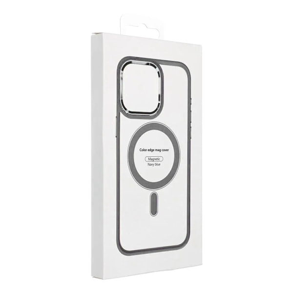 Telefontaske til iPhone 16 Magsafe Color Edge - Titanium Grå Grå