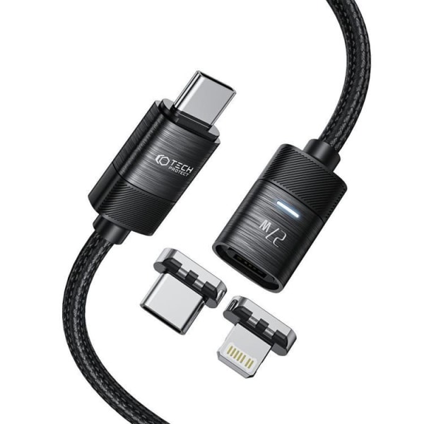 Tech-Protect USB Type-C/Lightning-kaapeli Magnetic Ultraboost