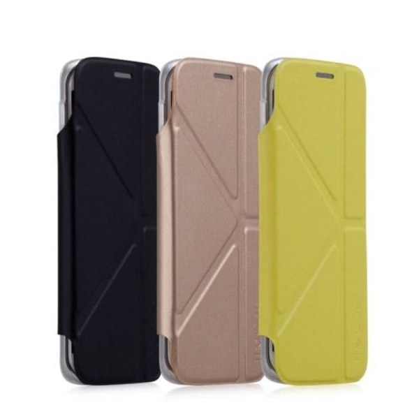 Momax The Core MobilFodral till Samsung Galaxy S6 Edge - Guld Yellow