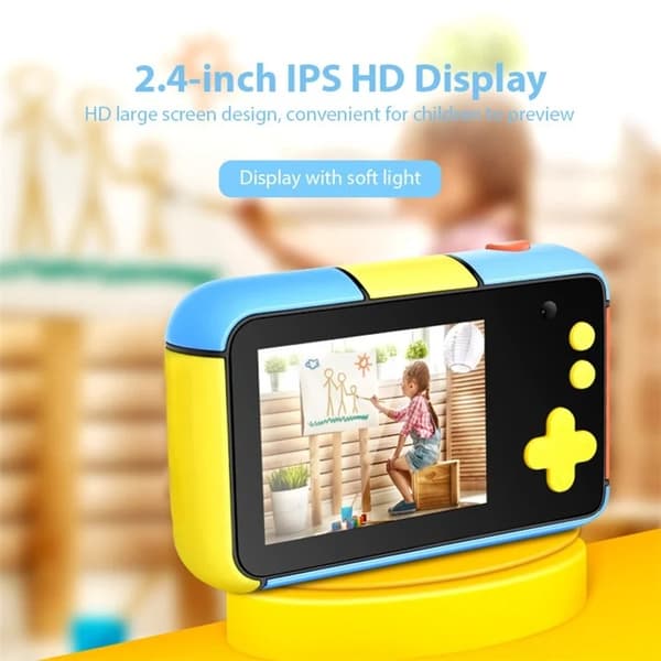 Barn Digitalkamera Videoinspelare D7 - Skarva Blå