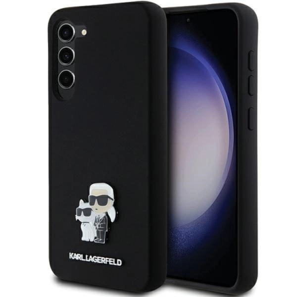 Karl Lagerfeld Galaxy S23 matkapuhelinsuoja silikoni Karl&Choupette