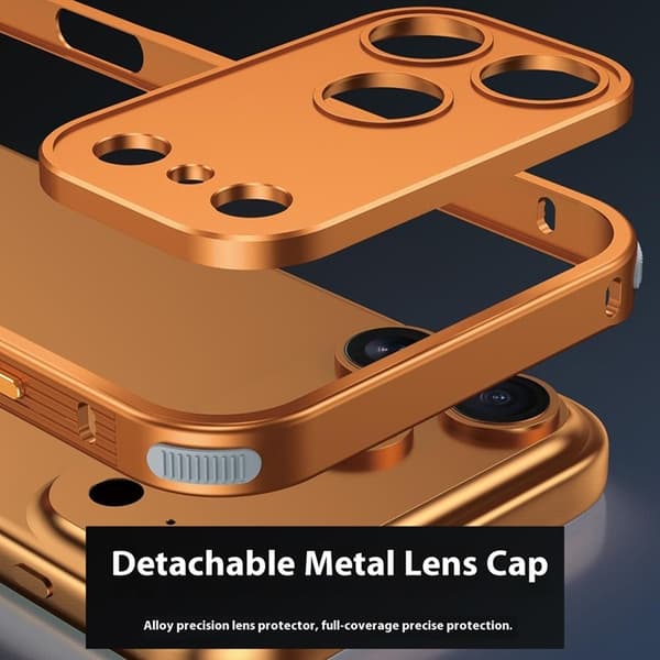iPhone 17 Pro Mobiskal Bumper Aluminium Alloy - Svart Svart