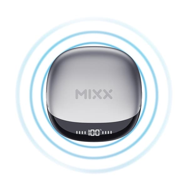 MIXX Hovedtelefoner Mini Charge 2 In-Ear Tws Qi Trådløs Hvid