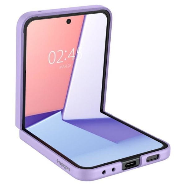 Spigen Galaxy Z Flip 5 Mobile Cover Air Skin - Rose Lilla