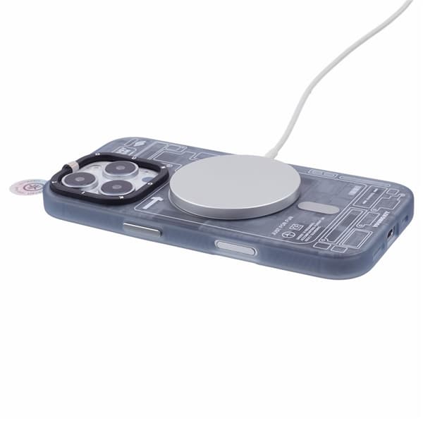 Youngkit Mobilskal till iPhone 16 Pro Magafe IMD Pattern - Svart Svart