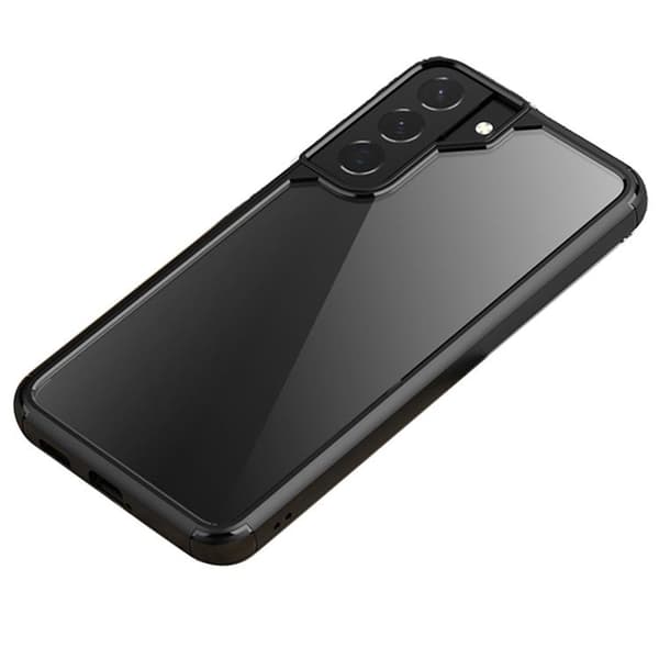 IPAKY Acrylic Skal Galaxy S22 Plus 5G - Musta Black