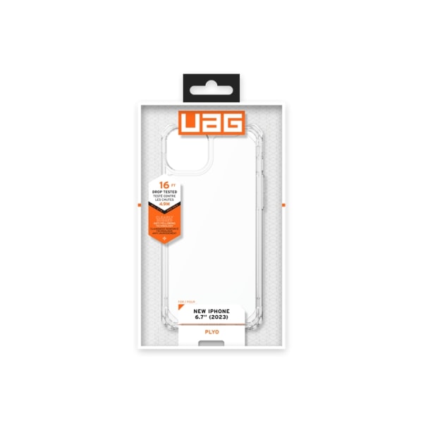 UAG iPhone 15 Plus Mobilskal Plyo - Ice