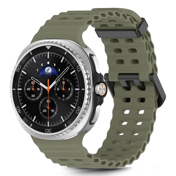 Tech-Protect Galaxy Watch 8/8 Klassisk (40/44/46mm) Armbånd Icon Pro Grön