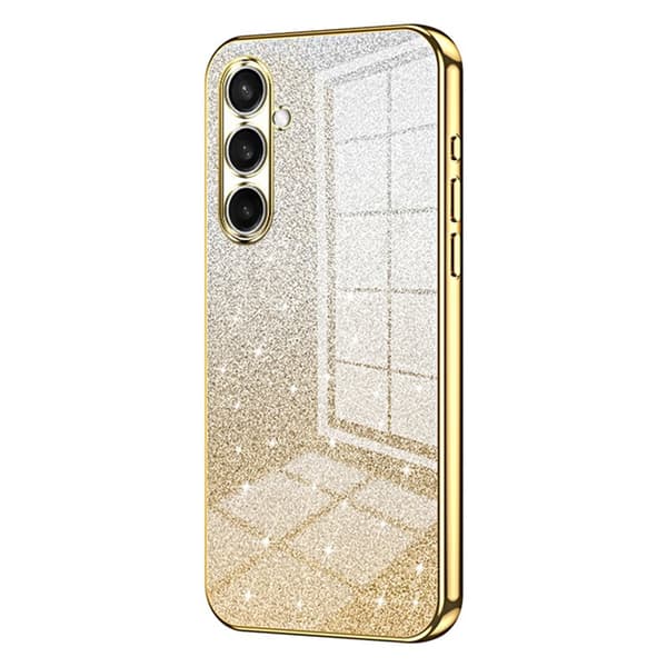 Mobilskal för Samsung Galaxy S26 Plus Glitter TPU - Guld