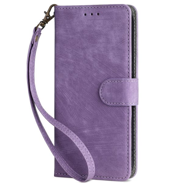 Plånboksfodral för Samsung Galaxy S26 Ultra RFID Blocking Konstläder - Lila