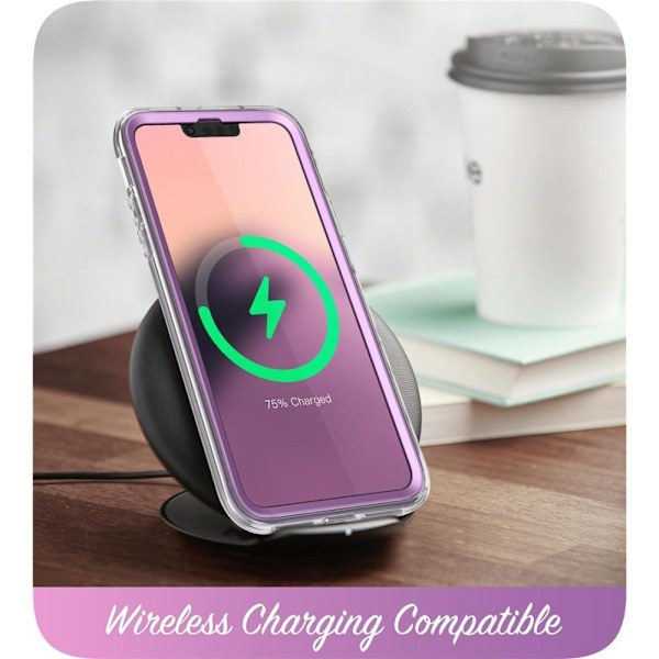 SupCase iPhone 14 Plus Skal Cosmo - Marmor Lila Lila