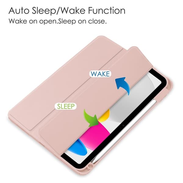 iPad 10.9 (2022) Fodral Shockproof - Roséguld Roséguld