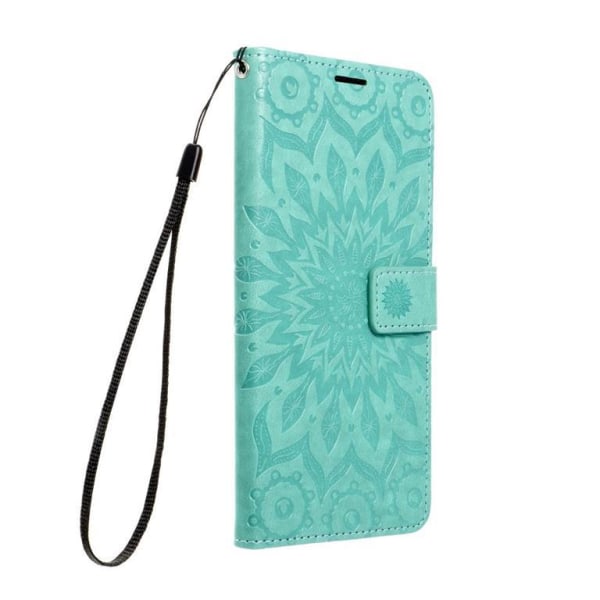 Forcell Galaxy S21 Etui Mezzo - Mandala Grøn