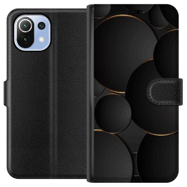Plånboksfodral till Xiaomi Mi 11 Lite med Lyxig Cirklar