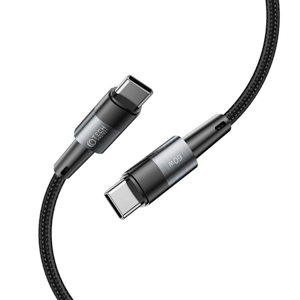 Tech-Protect USB-C till USB-C Kabel Ultraboost 25CM - Grå Grå