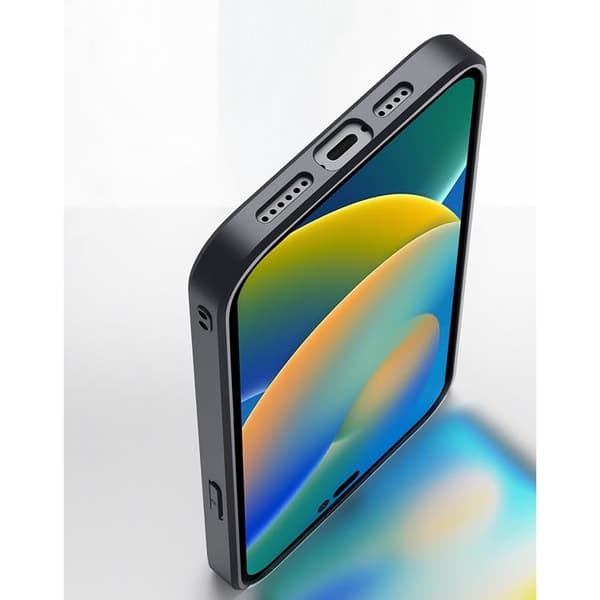 Dux Ducis iPhone 14 Plus -kuori Fino Nylon - Musta Black