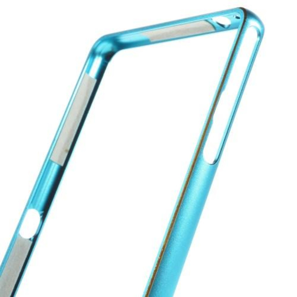 Metal Bumper till Sony Xperia M4 Aqua- Blå Blå