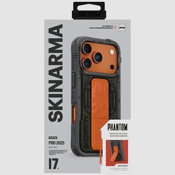 Skinarma Mobilskal till iPhone 17 Pro MagSafe Phantom - Oliv Grön
