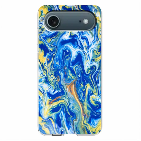 Mobilskal till iPhone Air Marble Pattern Printing Soft - Himmelsblå Blå
