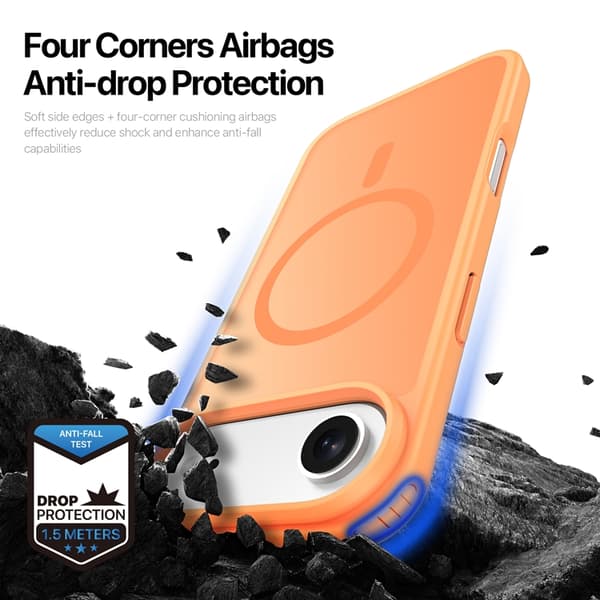 Dux Ducis Mobilskal till iPhone Air MagSafe Yind - Orange Orange