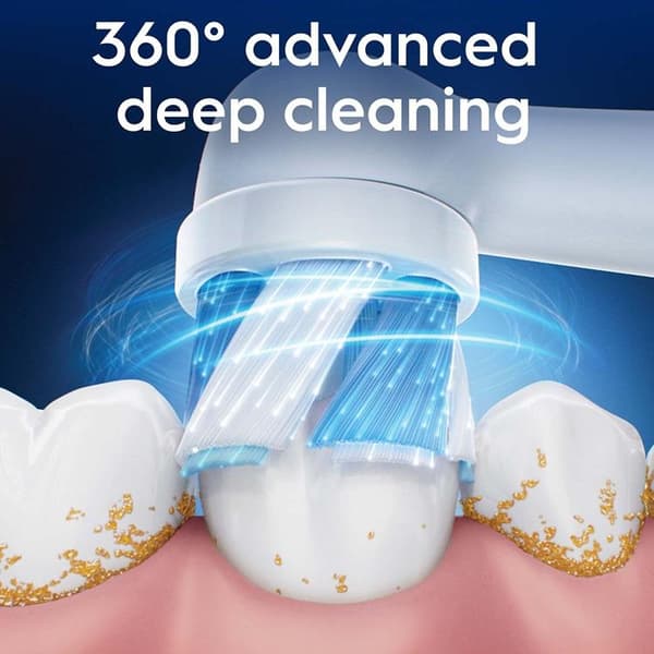 Oral B Borsthuvud iO Ultimate Clean 3st - Vit Vit