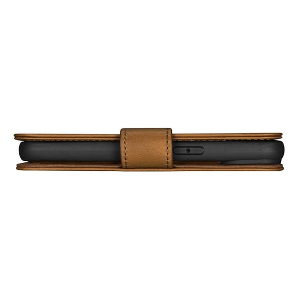 iCarer iPhone 14 Pro Plånboksfodral 2in1 Äkta Läder Anti-RFID - Brun Brun