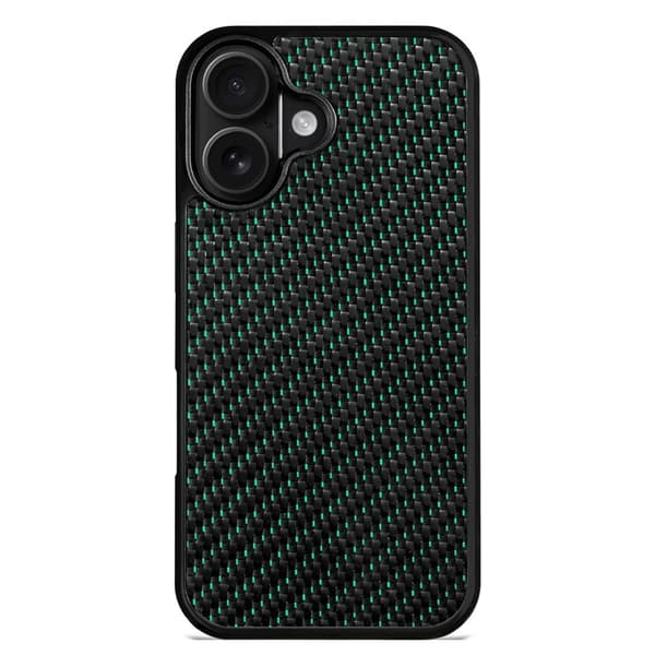 Mobilskal till iPhone 17 Aramid Fiber Shockproof - Grön Grön