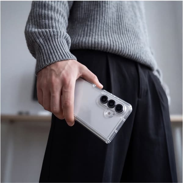 Tech-Protect Mobilskal För Galaxy Z Fold 8 Ultra Flexair Hybrid - Clear