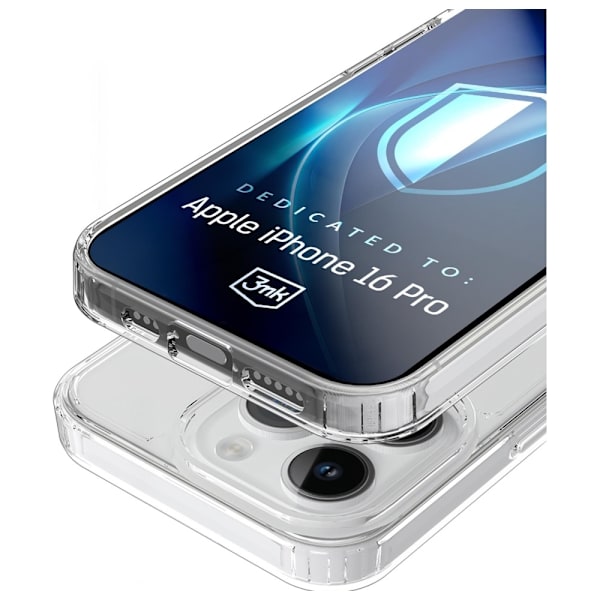 3MK Mobilskal till iPhone 16 Pro MagSafe Armor - Clear