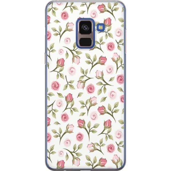 Mobilcover til Samsung Galaxy A8 (2018) med Blomstret
