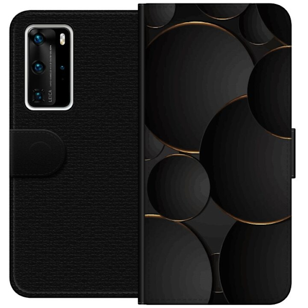 Plånboksfodral till Huawei P40 Pro med Lyxig Cirklar