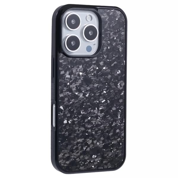 Mobilskal till iPhone 16 Pro Max Aramid Fiber Forged - Silver Silver