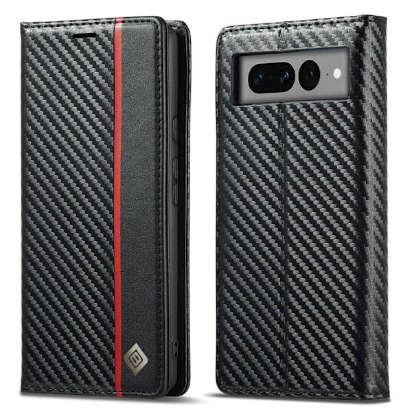 LC.IMEEKE Google Pixel 7 Pro Plånboksfodral Konstläder - Vit